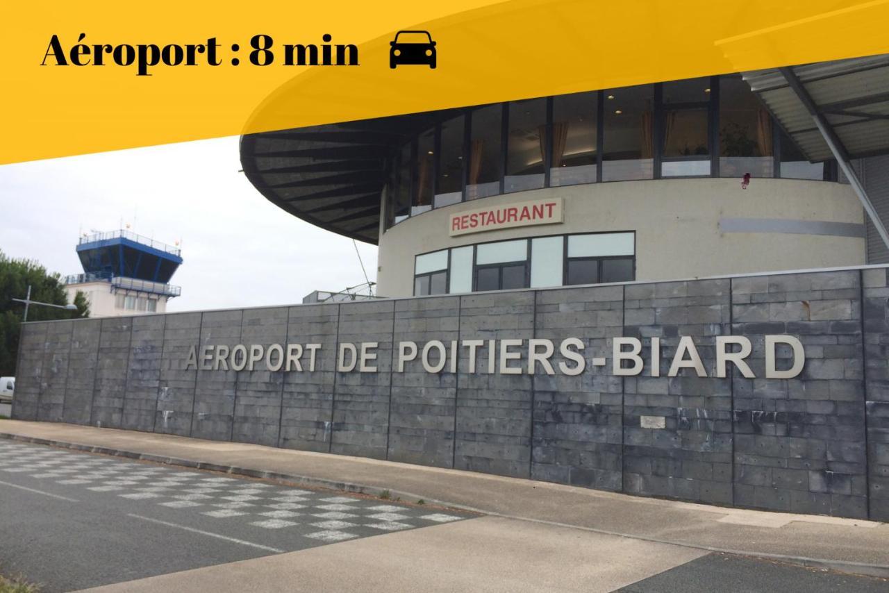 Le Cosy By Goodbnb - Proche Gare - 15Min Futuroscope Poitiers Eksteriør bilde